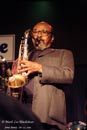 James Moody playing sax at the Blue Note